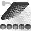 Hibbent 5 Spray Modes Shower Head, 13'' High Pressure Rain