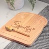 eBuyGB Engraved Breakfast Board, Mummy's Eggcellent Egg's, Egg & Soldiers