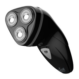 Groom Essentials 3D Rotary Electric Shaver for Men | Rechargeable Electric Razor for Men w/Charging Cable | 3 Floating Rotary Heads| Pop-up Precision Trimmer | Ergonomic Handle, Dual Blade Guards