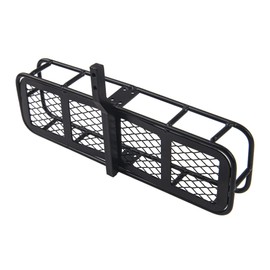 Vgoohobby Metal 6.41"x1.92" RC Rear Bumper Back Hitch Mount Carrier Basket Compatible with Traxxas TRX4 Axial SCX10 90046 SCX10 III D90 Redcat Gen7 1/10 RC Crawler Car