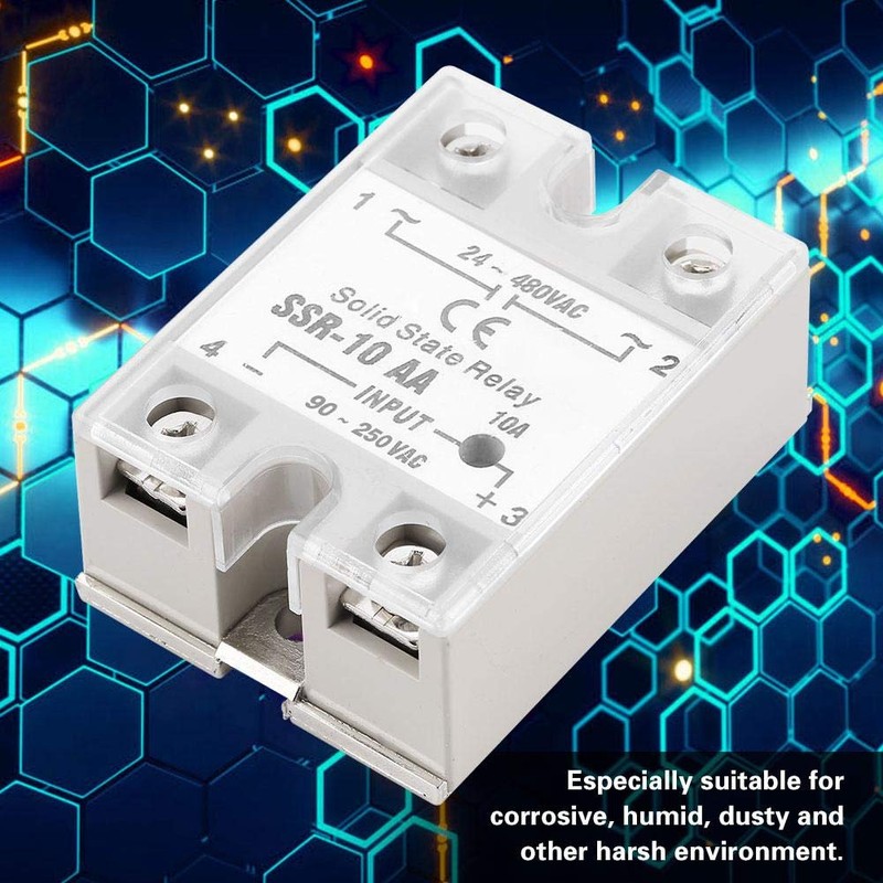 Solid State Relay 230 V, AC AC 90-250 V AC