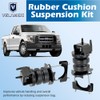 V VELAMEIS 2PCS FR1504E Rear Suspension Enhancement System Kit Rubber
