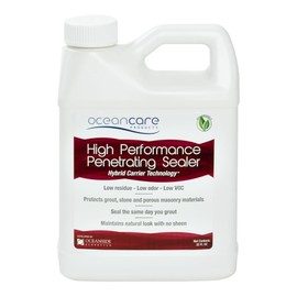 Oceancare Products High Performance Sealer | Stone & Tile Sealer | Outdoor Indoor Use | Sealer for Grout, Stone, Tile, & Concrete | Quart