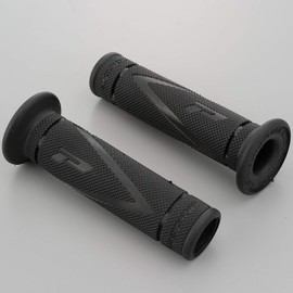 Daytona ProGrip 98150 Motorcycle Grip Handle Diameter 0.8 inch (22.2 mm) 4.8 inches (122 mm) Standard Rubber End Penetration 837 Type Black