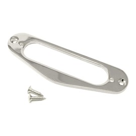 Nickel Metal Single Coil Pickup Mounting Ring for Fender Stratocaster Strat Guitar by VINTAGE FORGE | PRS10-NKL