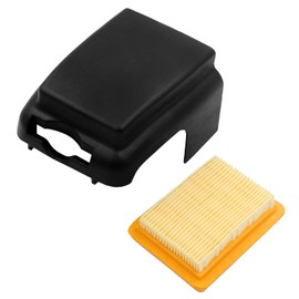 Kimsion Air Filter & Filter Cover Kit For STIHL FS120 FS200 FS250 FS350 FS450 BT120C String Trimmer & Weedeater, Replaces 4134-141-0300 4134-141-0500