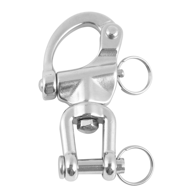 Quick Release Swivel Eye Snap Boat Shackle Stainless Steel Marine