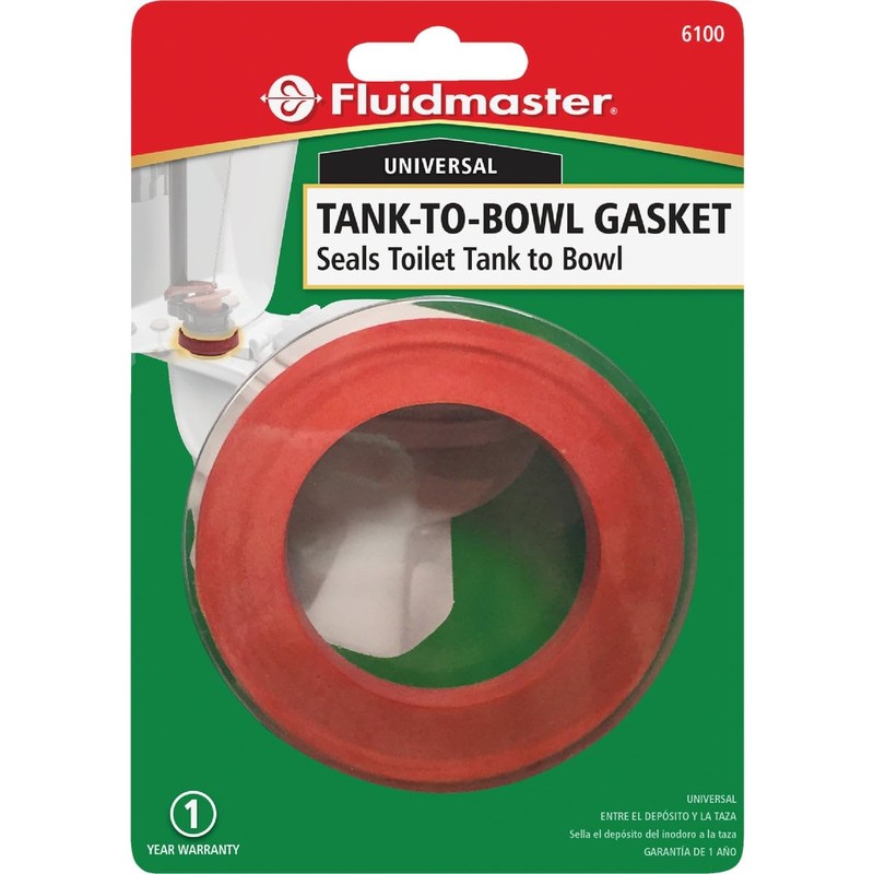 Fluidmaster 6100 Universal Tank-to-Bowl Gasket Replacement