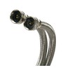 Fluidmaster B9WM48HE High Efficiency Washing Machine Connector, Braided Stainless Steel