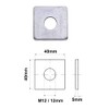 TERF® Heavy Duty M12 (12mm) X 40mm X 5mm Zinc