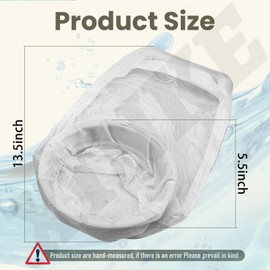 XINKE Large Capacity Pool Cleaner Pool Leaf Canister Permanent Bag Compatible with Inline Hay-Ward Leaf Canister W530 for Leaf Canister Basket Mesh AXW538