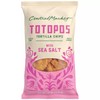 Central Market Totopos Tortilla Chips - White Corn & Sea