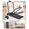 REDLIRO Walking Pad Treadmill with Incline - 2 in 1