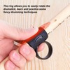 2 Pcs Drumstick Control Clip Auxiliary Drum Stick Grip ABS
