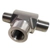 Metalwork 304 Stainless Steel Pipe Fitting, Forged Tee, 1/4" NPT