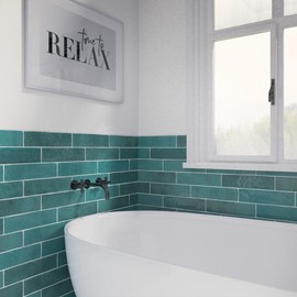 Daltile Mesmerist 3" X 12" Ceramic Tile Charm (48 PC Per Carton) (12 SQFT Per Carton )