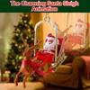 Christmas Tree Topper, Star Motion Rotating Santa's Reindeer Sleigh +