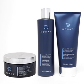Renew™ Hydrating Hair Care System - Shampoo, Conditioner, and Masque System for Dry, Brittle Hair (8 oz/6 oz/5 oz)