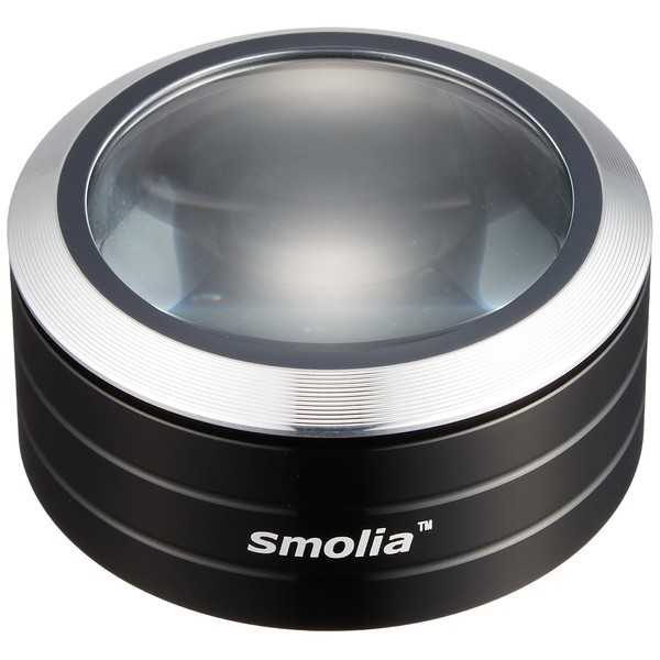 3R 3R-SMOLIA-5 Three-Art System, Easy to Use Tabletop Magnifier with LED (Smolia), Black