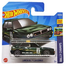 Hot Wheels - Lancia Delta Integrale - Rally Champs 3/5 - HCT88 - Short Card - Eibach - Castrol - Sparco - Track Stars - Mattel 2022
