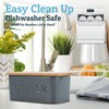 PriorityChef Extra Large Butter Dish with Lid for Countertop, Ceramic