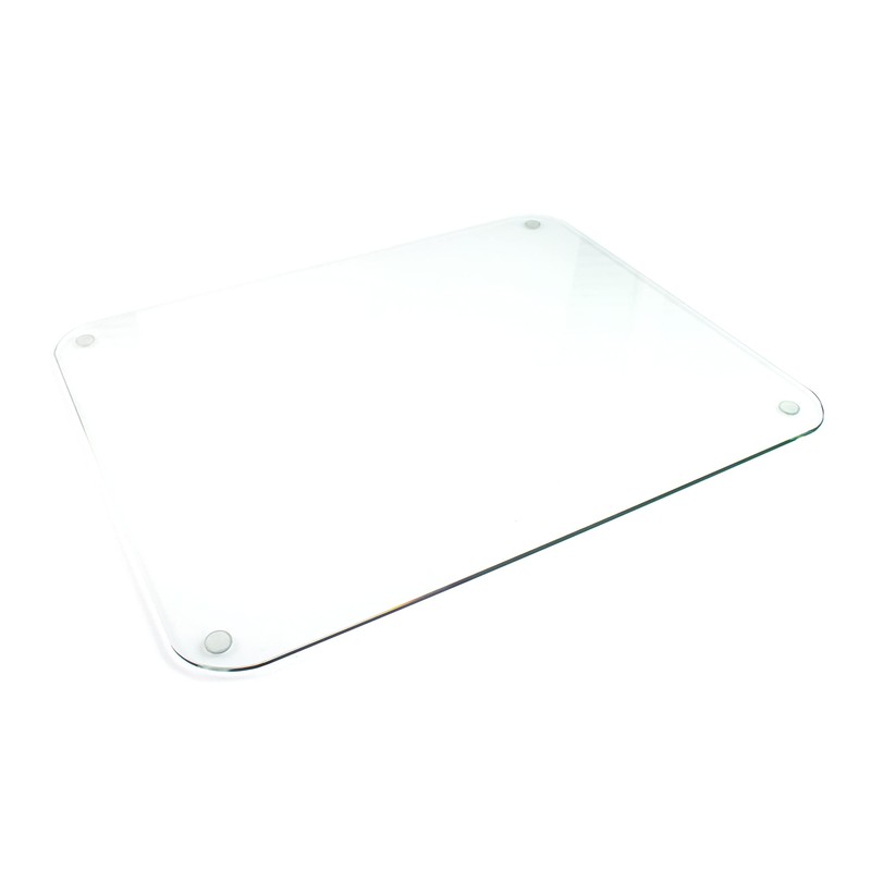 Exclusive Glaciermat® Glass Desk Pad - 20" x 36"