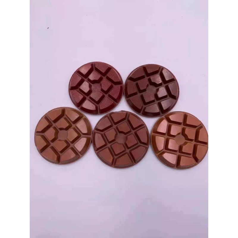 Roxx Tools 7PCS Resin Diamond Floor Polishing Pads 3" Grit