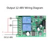 2 Channel 12V 24V Radio Receiver Universal Radio Remote Control