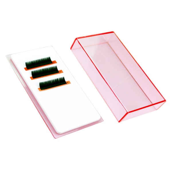 LIXIMMAZN Eyelash Grafting Pallet with Cover, Dust-proof Acrylic Lash Tile