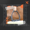 XE Stainless-Steel Horse Riding Stirrups – 4.25 Inches Flexible Stirrups