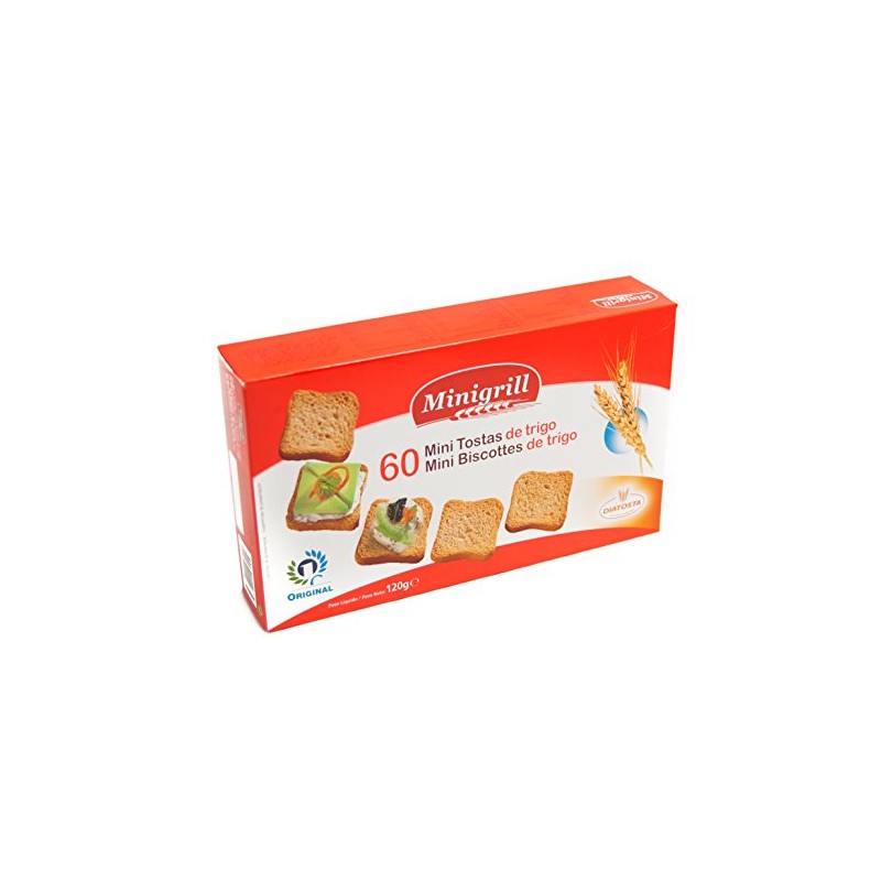Diatosa, Whole Regular Mini Toast, 4.3 Ounce