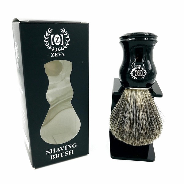 BRAND NEW 100% Pure Badger Hair Men's Shaving Brush for Thick Lather