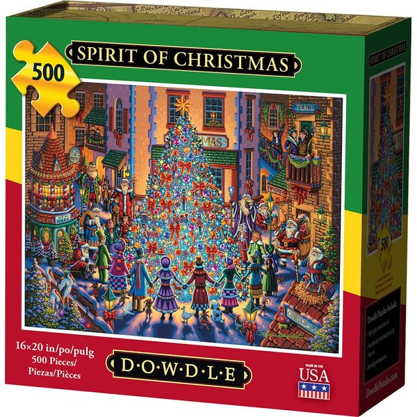 Dowdle Jigsaw Puzzle - Spirit of Christmas - 500 Piece