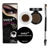 Saniye Sombra y Gel Pomada Para Cejas Cepillo Incluido Long