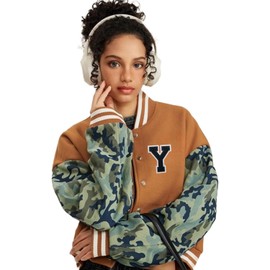 1 PCS Letter Patch, Iron On Patch for Hats Clothes Bags Backpacks Jeans (Black, One Size)