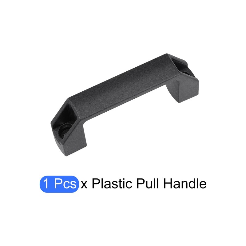 METALLIXITY 1 Piece Plastic Rectangle Pull Handle (106mmx20mm) Hardware Handle