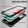 CAPAUNVDA for TCL K24 T434D T434W /K23 Case,Heavy Duty Dual