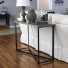 Household Essentials Ashwood Sofa Table | Console Table for Entryway