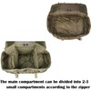 3 In 1 Tactical 85L Military Backpack Travel Duffle Bag
