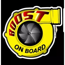 BOOST ON BOARD Turbo/Supercha
