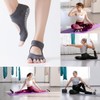 COMFORTIS Women's Yoga Socks, Pilates Socks, Set of 2, Non-Slip,