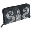 Banned Alternative Alchemist Women's Purse Black Polyurethane Gothic Rockwear, gray,