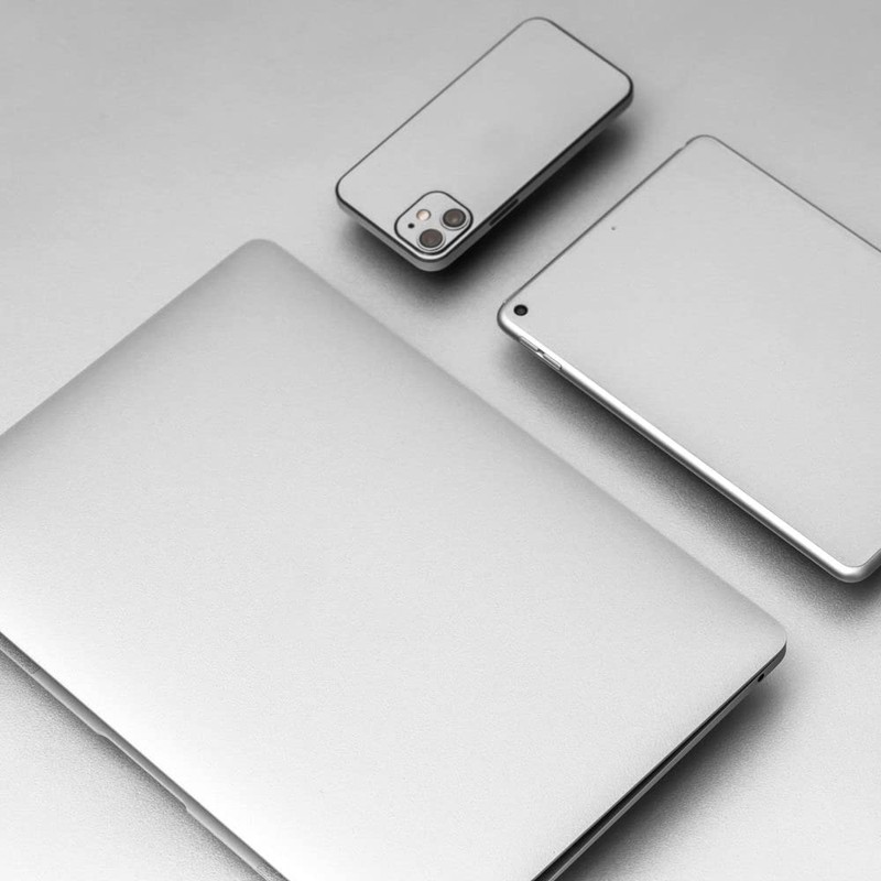 wraplus Skin Seal Compatible with Surface Pro9 [Silver] Back Film