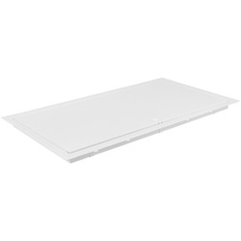 HVAC OV 12 x 24 Inch White Rectangular Metal Plumbing Access Panel - Indoor Wall Access Door for HVAC, Wall, Ceiling, and Drywall with Door - Opening Box Door Cover - Easy to Install