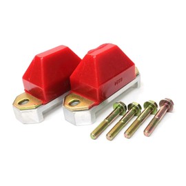 PUCIPUVI for Chevy for Camaro 1982-2002,for Pontiac for Firebird 1982-2002 Convertible Polyurethane Rear End Bump Stops Kit Red HT-GM99137