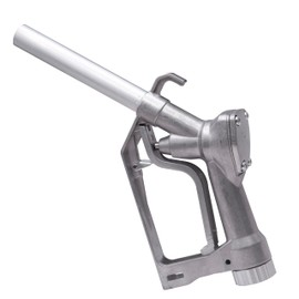 BORRITT 3/4" Inch manual nozzle FNPT Inlet With Swivel 360 degree Rotating Connector Manual Fuel Nozzle With Hook 13/16" Straight Spout Max Flow 32GPM Used For Gravity Tank