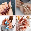 French Acrylic False Nail Tips, 500PCS Fake Nail Shape Artificial