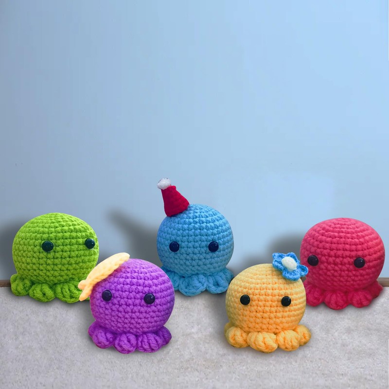 Crochet Kit for Beginners Crocheting Animals Kits Adorable Animal Crochet