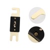 ULTECHNOVO 6pcs 60a Anl Fuse Inline Fuse Gold Plated Fuse