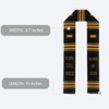 Kente Graduation Stole Class of 2025 with Honor Cord Set